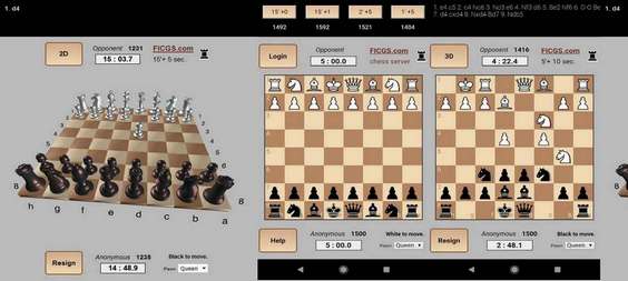 Internet chess server Chess Online, Free Playchess GameKnot, chess